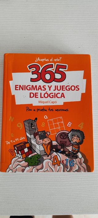365 enigmas y juegos de lógica: Para niños y ni...