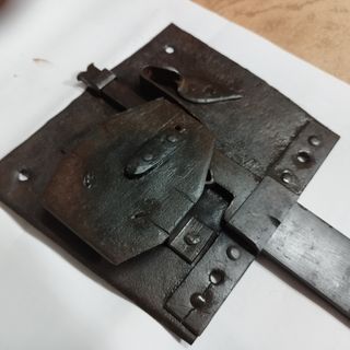 Antica Serratura Ferro - Vintage vecchia lucchetto