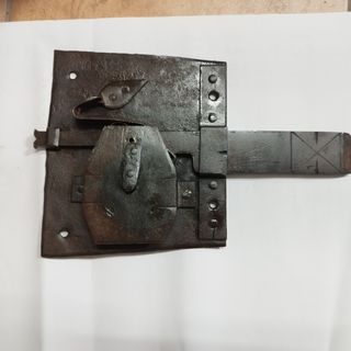Antica Serratura Ferro - Vintage vecchia lucchetto