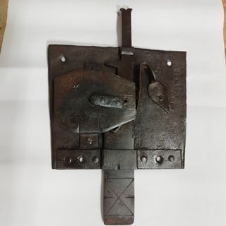 Antica Serratura Ferro - Vintage vecchia lucchetto