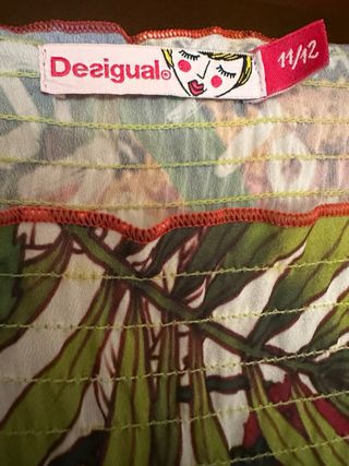 Mono Desigual multicolor T-12/14