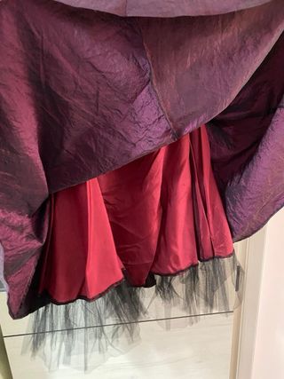Vestido fiesta morado