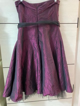 Vestido fiesta morado