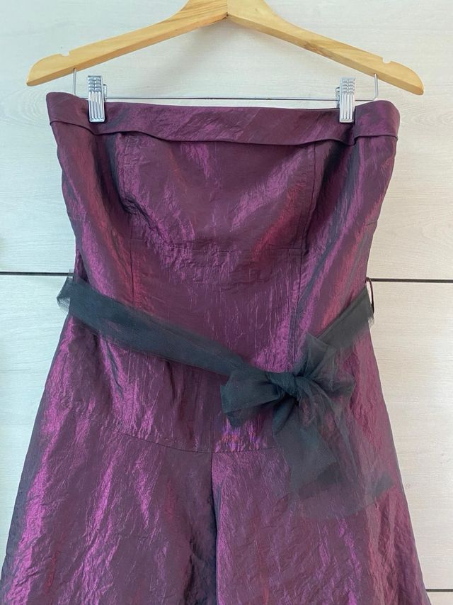 Vestido fiesta morado