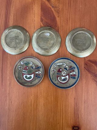 5 piattini Greci Kallitechnik, 