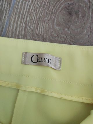 Pantaloni Celye gialli