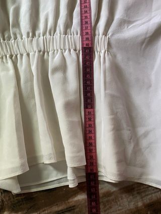 Blusa seda Uterqüe M