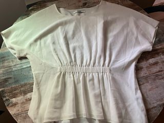 Blusa seda Uterqüe M