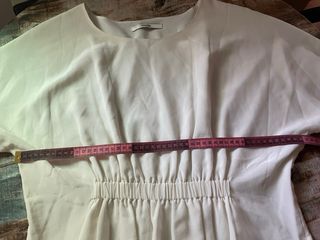 Blusa seda Uterqüe M