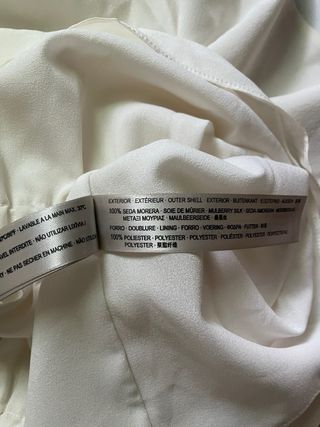 Blusa seda Uterqüe M