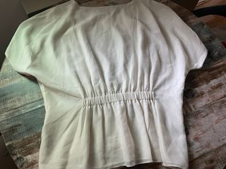 Blusa seda Uterqüe M