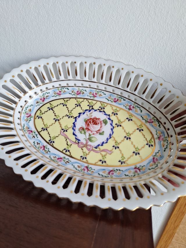Bandeja de porcelana - Decorativa