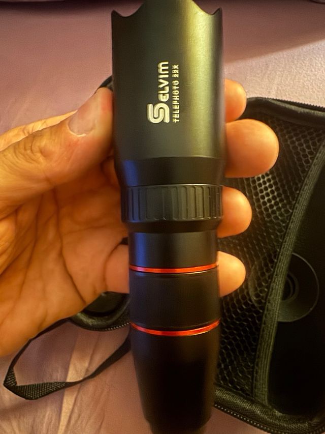 Teleobiettivo Selvim 22X per Smartphone