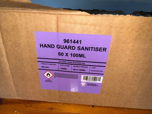 Gel desinfectante GUARD (60 unidades)