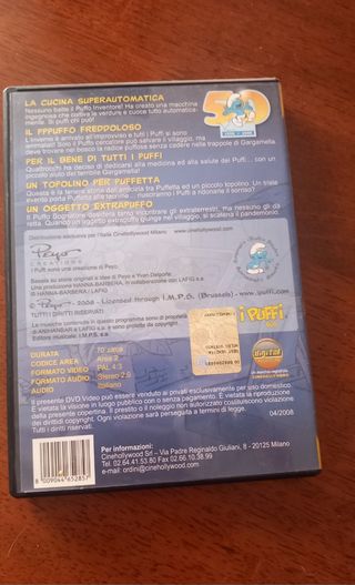 DVD I Puffi - Il Puffo Freddoloso