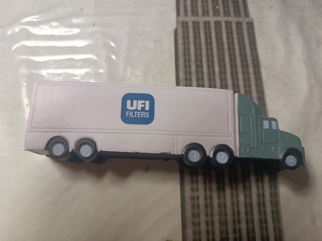 Camioncino con logo UFI Filters antistress