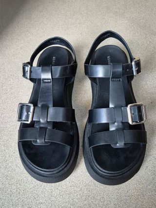 Sandalias plataforma (Estilo Gladiator, Chunky)