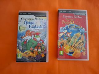 PSP: Geronimo Stilton (x2)