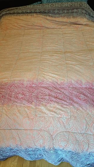 Piumone matrimoniale Zucchi - beige, rosa