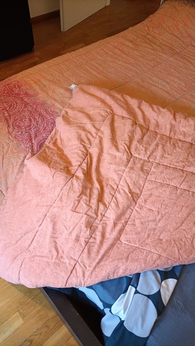 Piumone matrimoniale Zucchi - beige, rosa