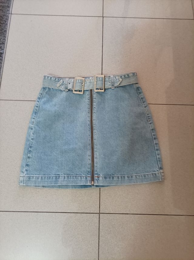 Mini Falda Vaquera Topshop - Talla 38