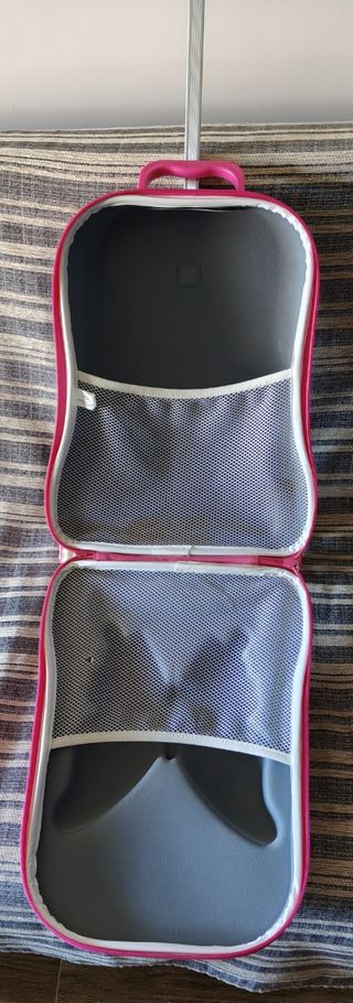 Maleta - mochila infantil con ruedas para niña