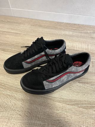 VANS Old Skool grises y negras