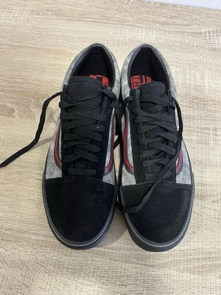 VANS Old Skool grises y negras