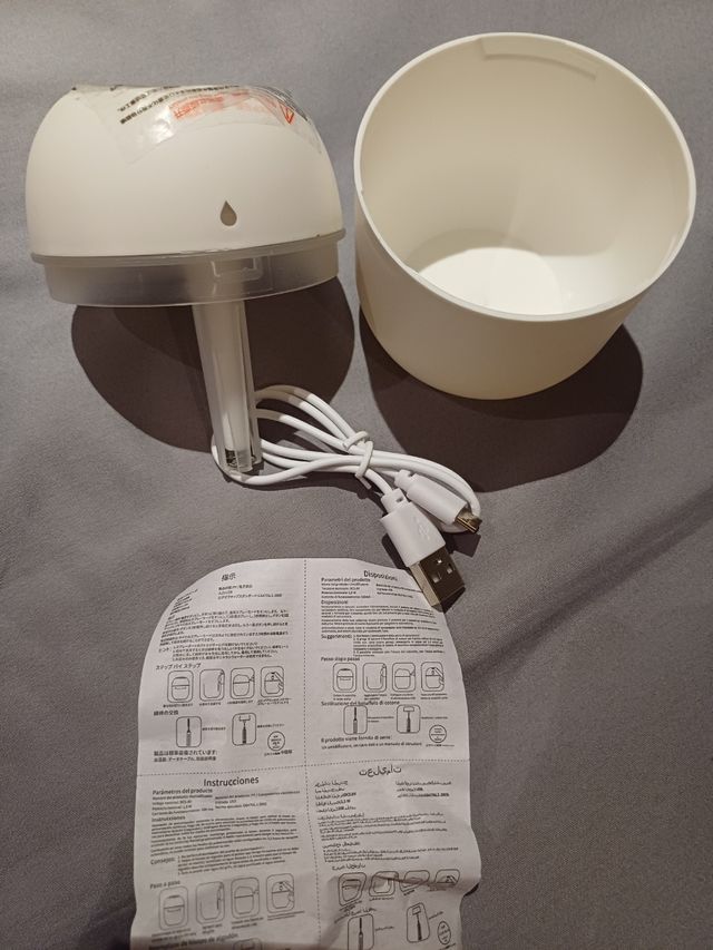 Humidificador - Luz cálida