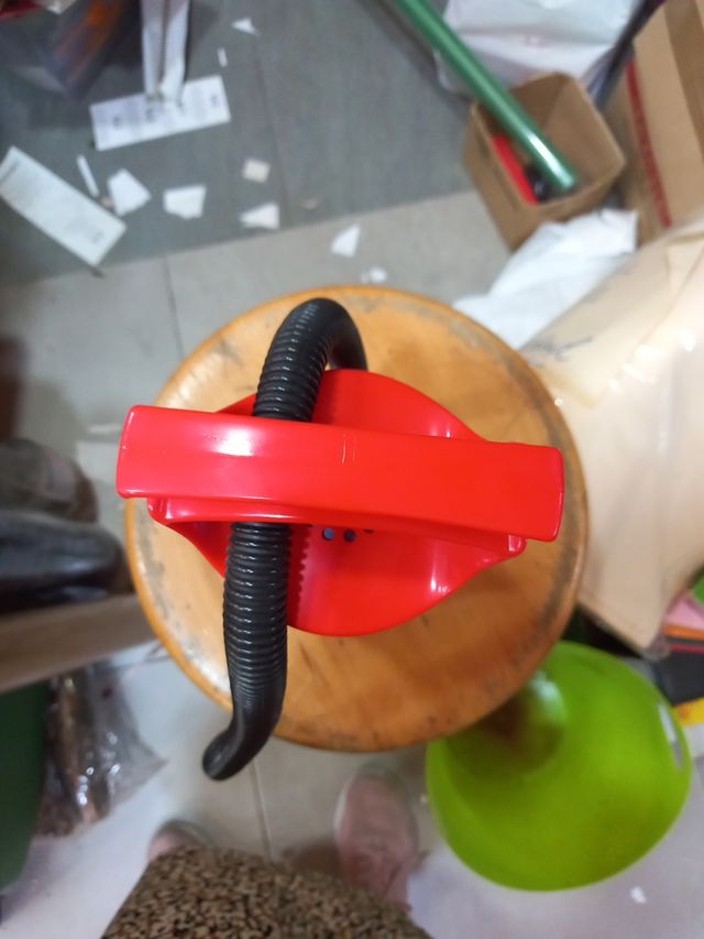 Inflador de aire manual antiguo