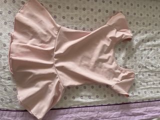 Maillot ballet niña rosa