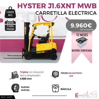 Carretilla Eléctrica Toyota 8FBEK16T