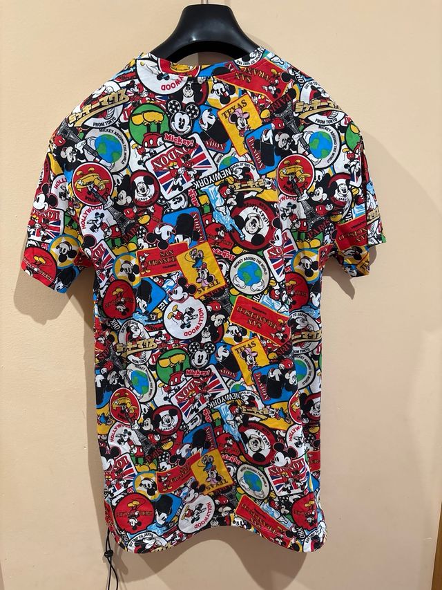 Vestido Zara Mickey Mouse multicolor