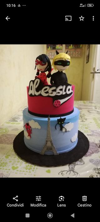 Torta Ladybug & Chat Noir