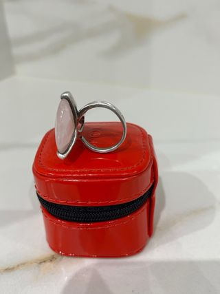 Anillo Tous cuarzo rosa | Plata