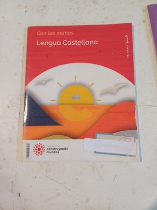Con las manos
Lengua castellana 1 p