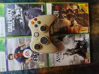 juegos Xbox 360 - 4 juegos+ mando. Varios precios