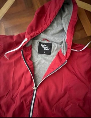 Cazadora roja Cedar Wood State - Talla L