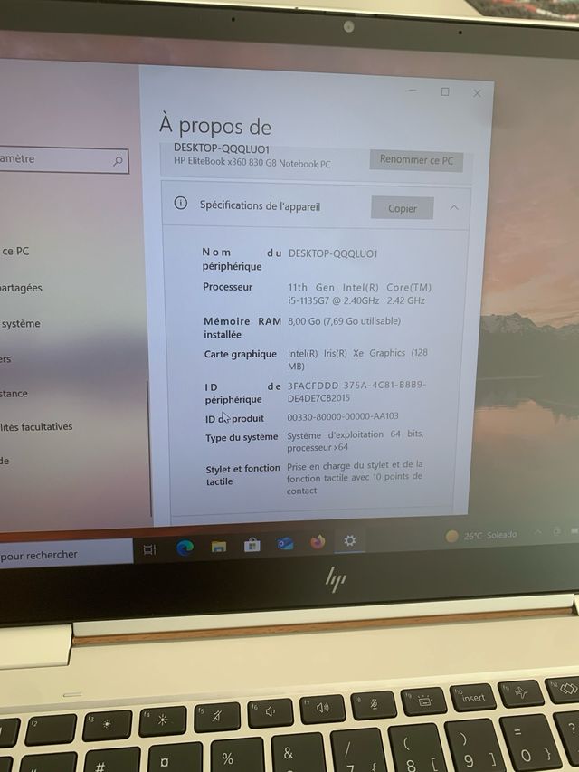 HP Elitebook x360 830 G8