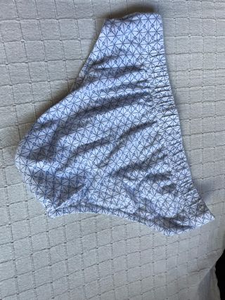 Calzoncillos OPCT slip talla D - Azul/Blanco