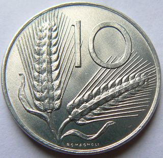 10 lire 1977 nuova - fior di conio FDC