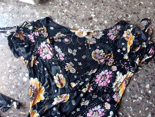 Vestido floral vintage