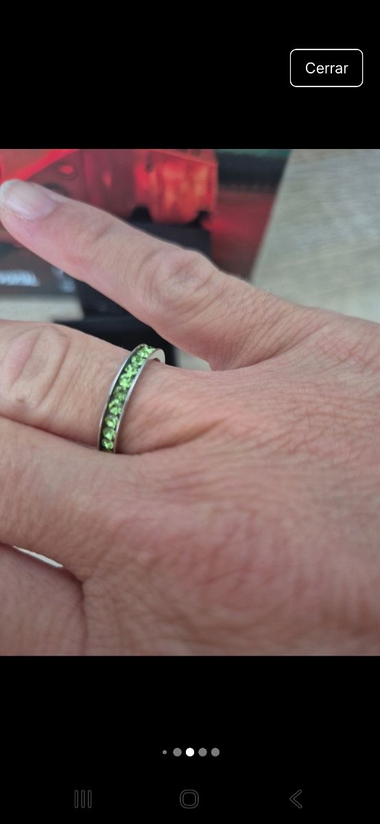 Orecchini e anello Fina García - nuovi