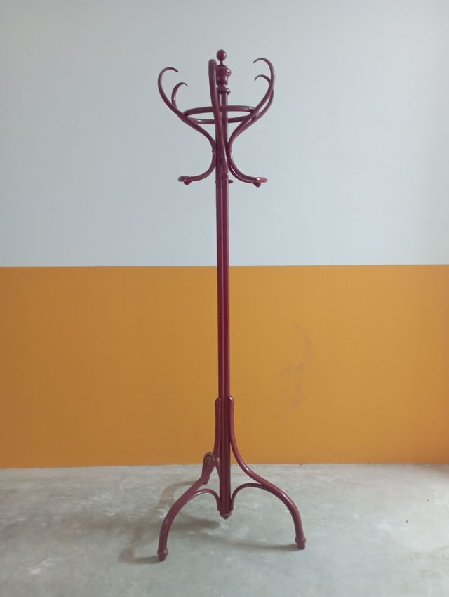 Perchero vintage rojo - 197cm