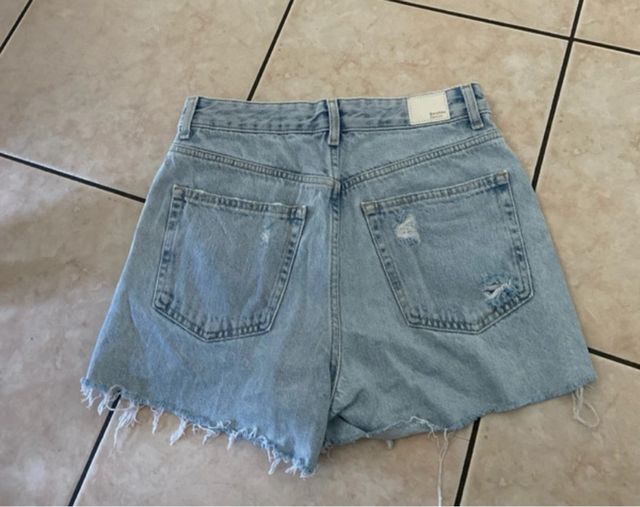 Shorts jeans, blu