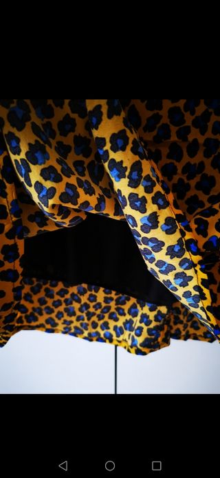 Vestido estampado leopardo - Talla L