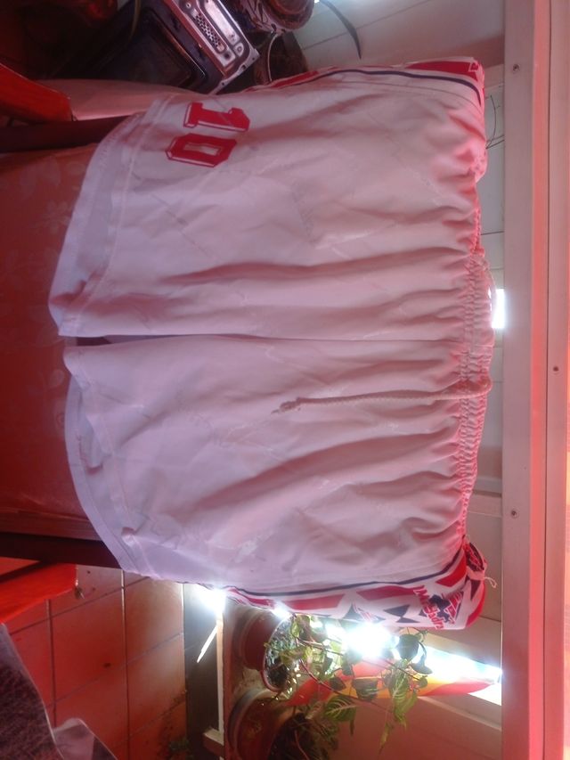 Pantalón corto Mcyadra blanco talla M