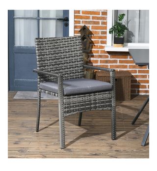 Mesa y sillas terraza.