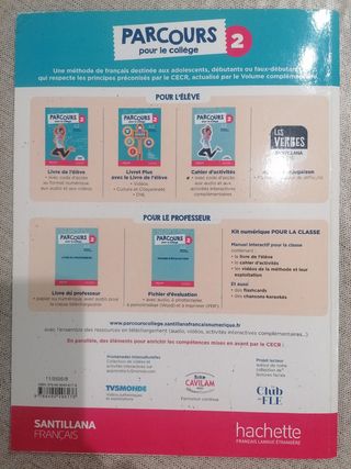 Parcours 2 (libros, cuadernillo)