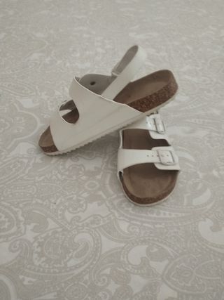 Sandalias Sfera niña blancas - talla 37